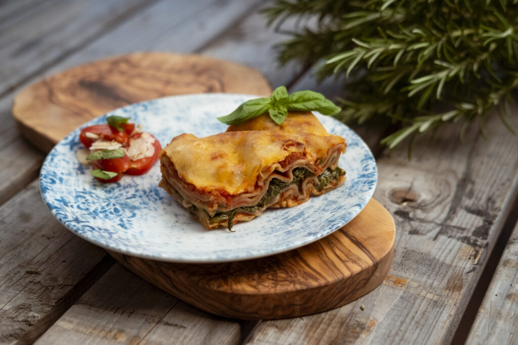 Spinatlasagne (mit Garam Masala)