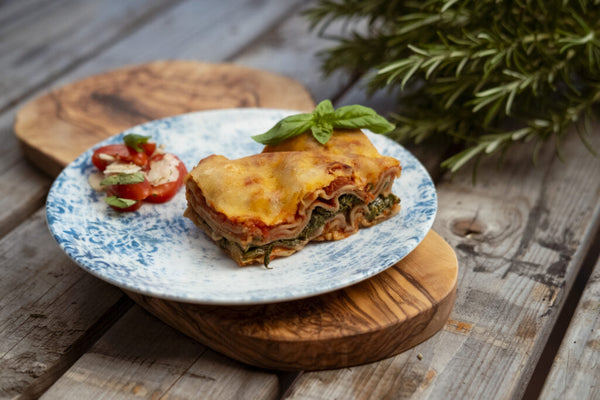 Spinatlasagne (mit Garam Masala)