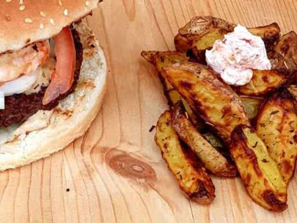 Kartoffelspalten aus dem Ofen