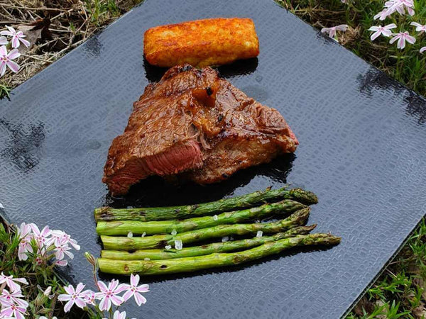 Steak mit Gin-Marinade