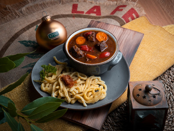 Tanja’s Wintergulasch mit Spätzle