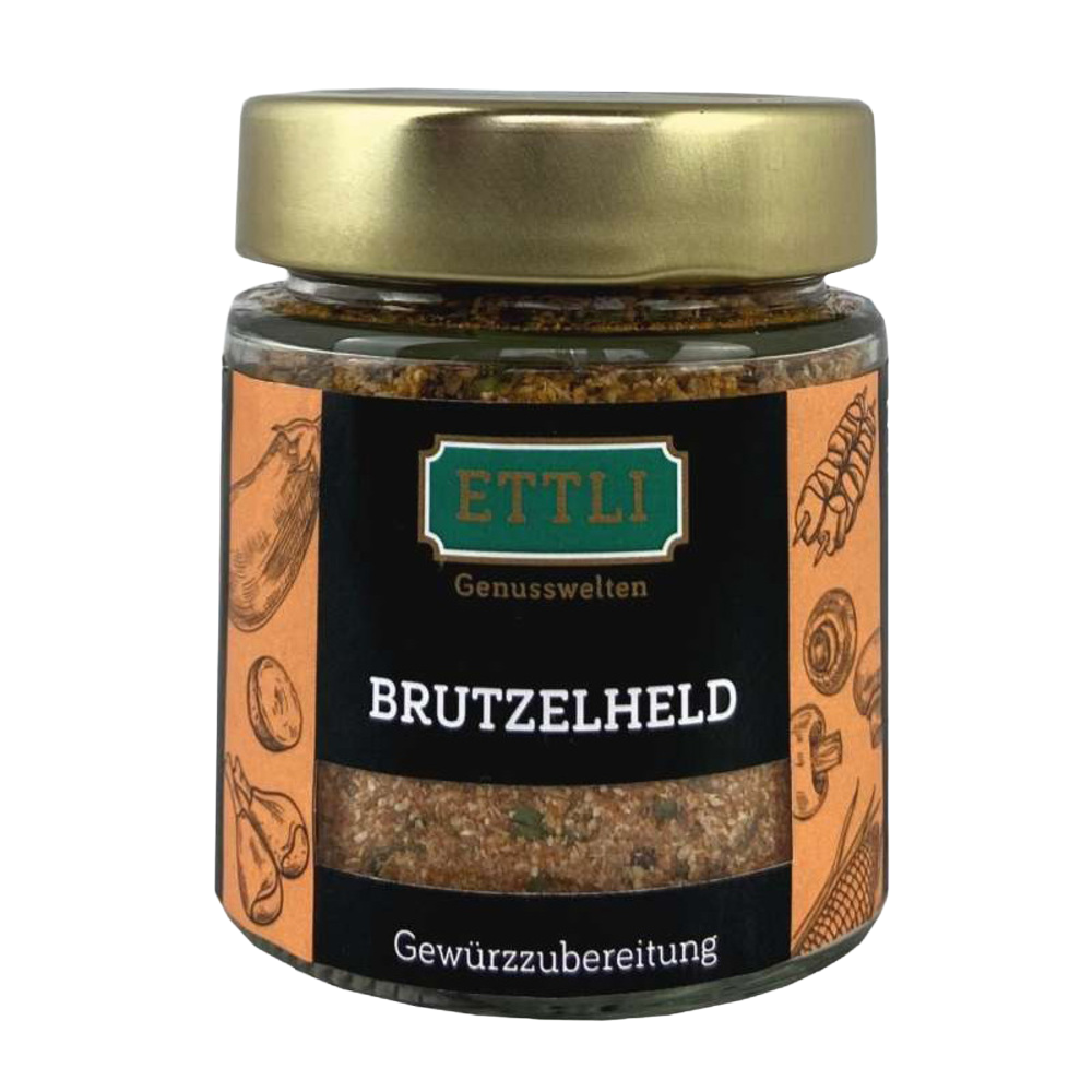 Brutzelheld 90 g im Schraubglas (Gewürzzubereitung)