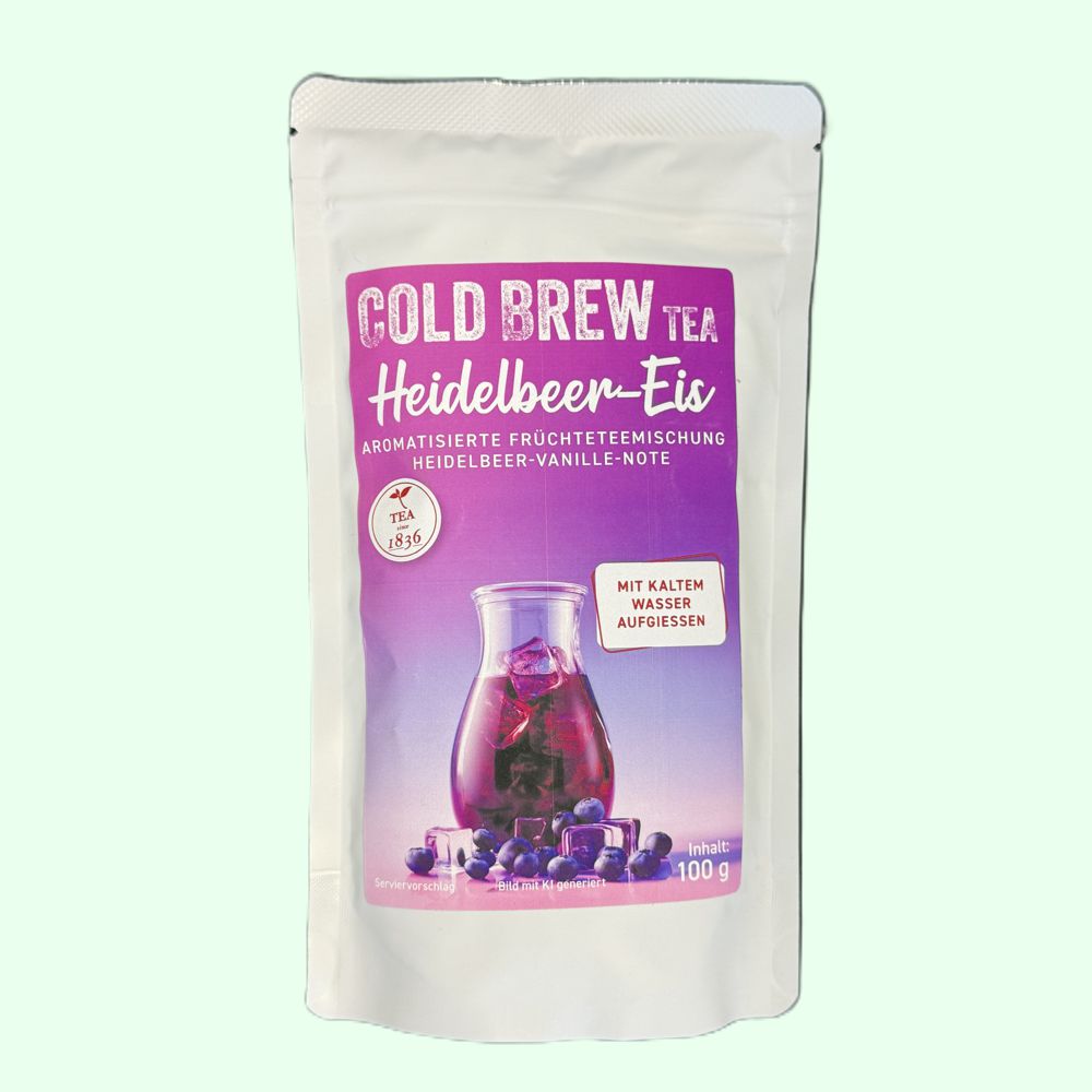 Cold Brew Heidelbeer-Eis -  Früchtetee, aromatisiert 100g