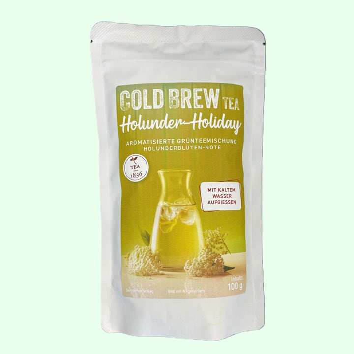 Cold Brew Holunder Holidays -  Grünteemischung, aromatisiert 100g