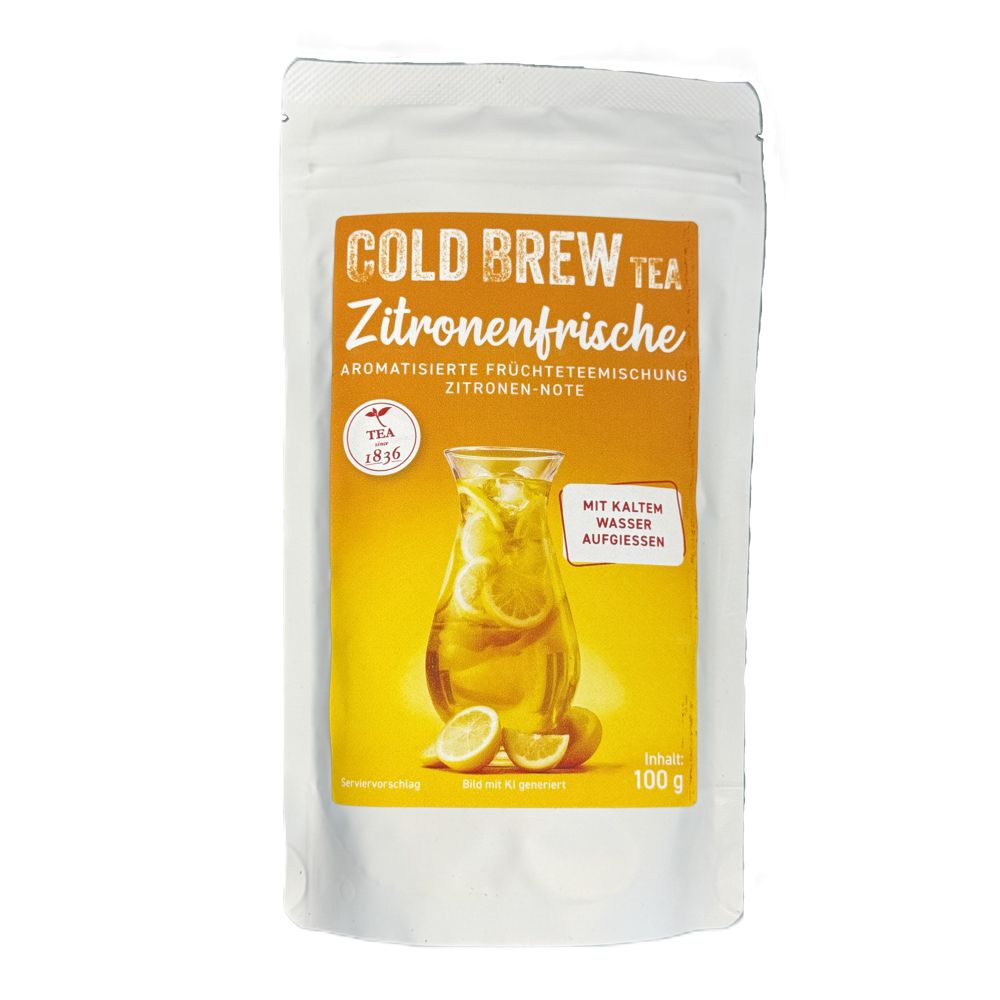 Cold Brew Zitronenfrische -  Früchtetee, aromatisiert 100g