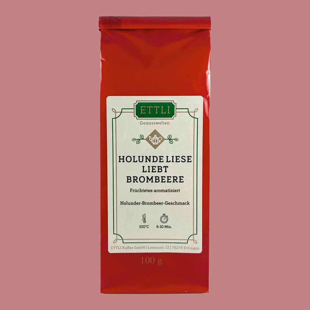 Früchtetee, aromatisiert - Holunde Lise liebt Brombeere