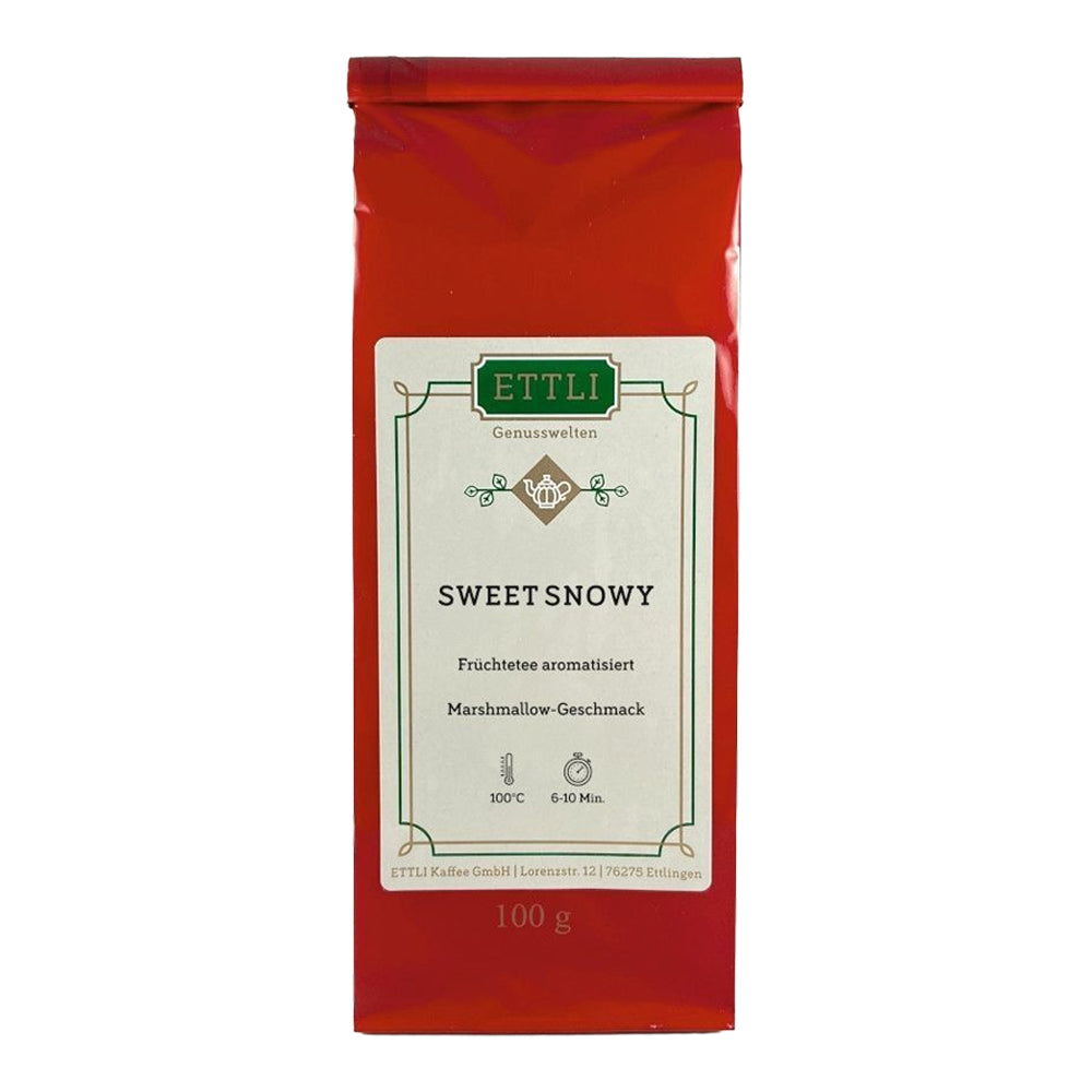 Früchtetee aromatisiert Sweet Snowy (Marshmallow) 100 g