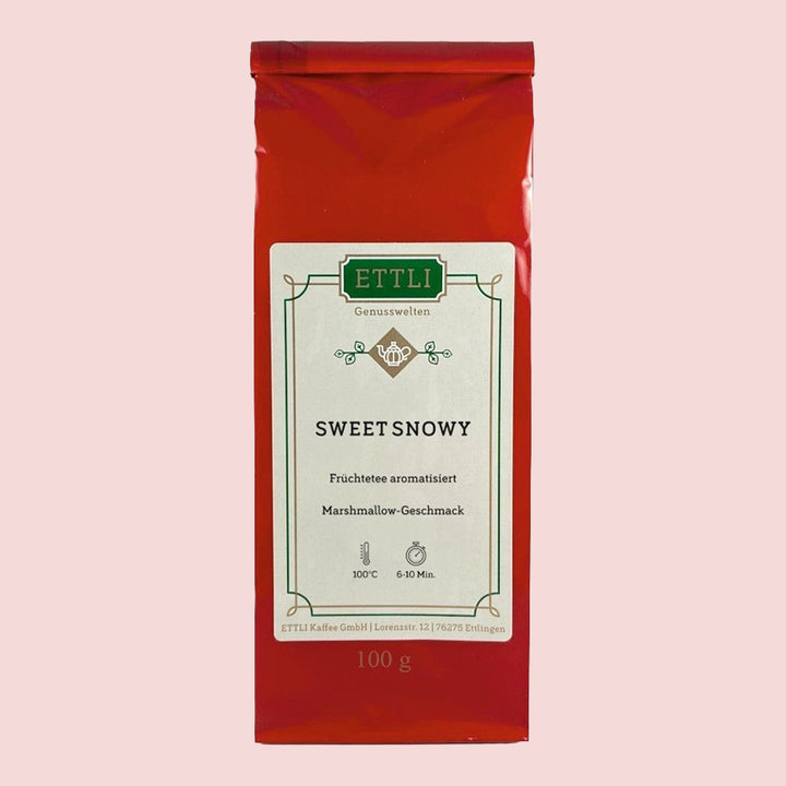 Früchtetee aromatisiert Sweet Snowy (Marshmallow) 100 g