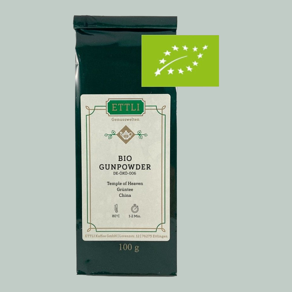 Grüntee Bio China Gunpowder 100 g