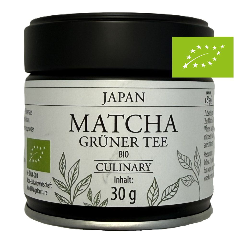 Bio Matcha – Grüner Tee aus Japan (Culinary Grade, 30 g)