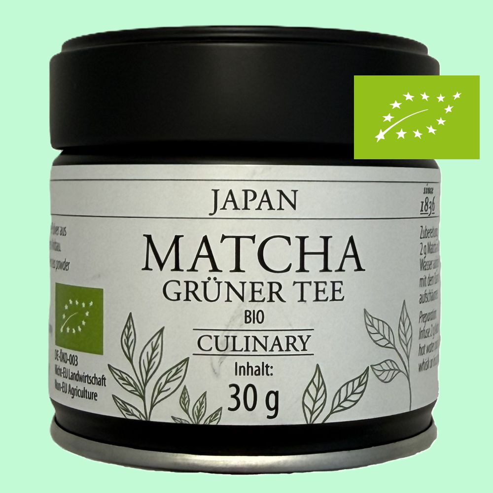 Bio Matcha – Grüner Tee aus Japan (Culinary Grade, 30 g)