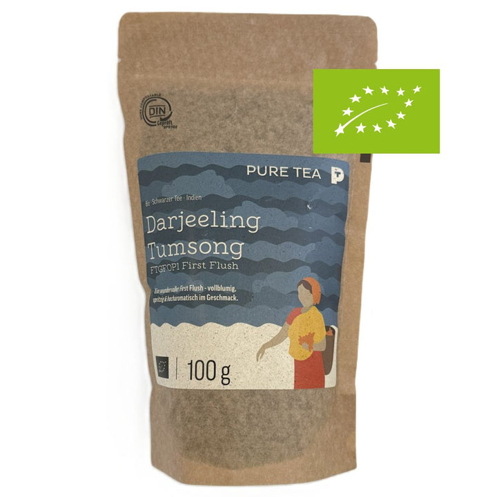 Schwarztee Bio Darjeeling Tumsong (Pure Tea) 100 g