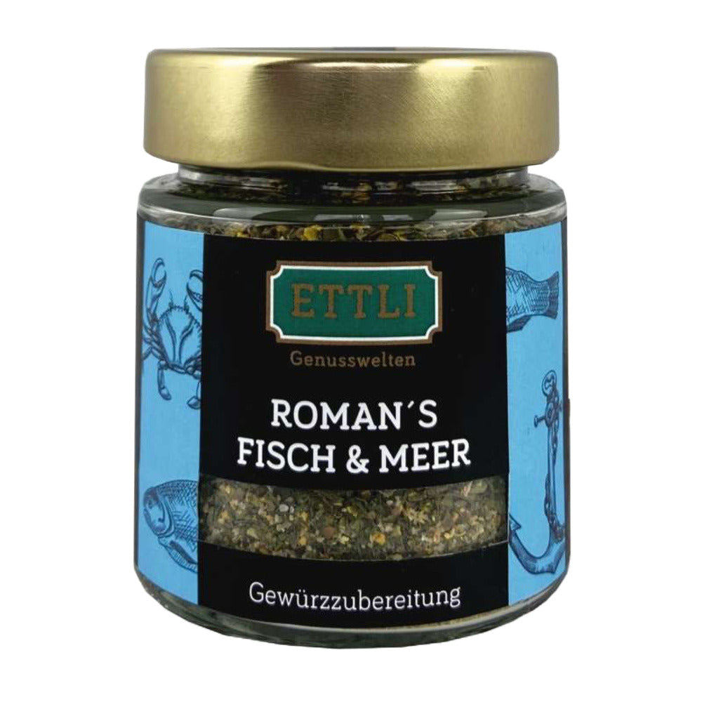 Roman's Fisch & Meer 60 g im Schraubglas (Gewürzzubereitung)