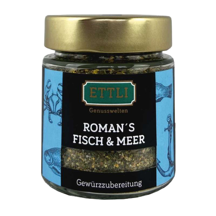Roman's Fisch & Meer 60 g im Schraubglas (Gewürzzubereitung)