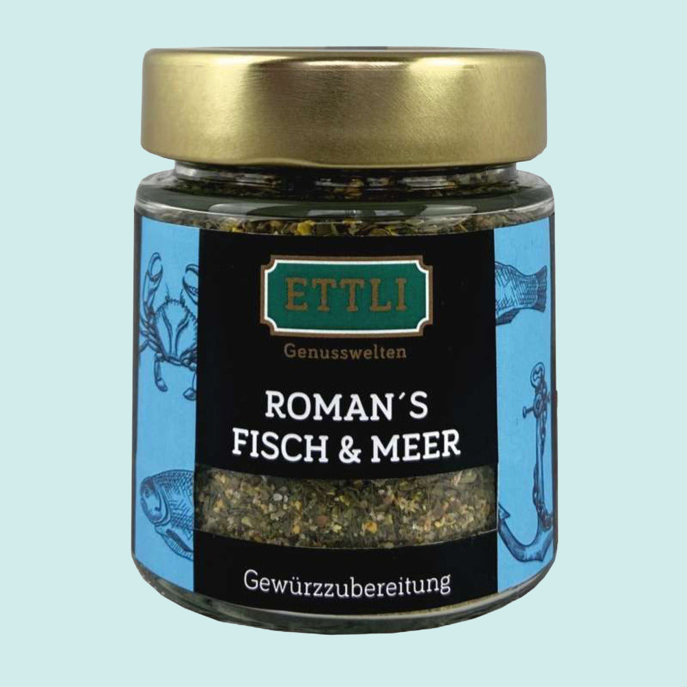 Roman's Fisch & Meer 60 g im Schraubglas (Gewürzzubereitung)