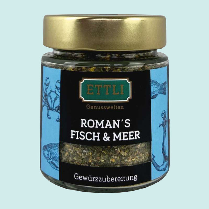 Roman's Fisch & Meer 60 g im Schraubglas (Gewürzzubereitung)