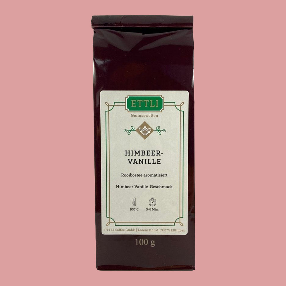 Rooibostee aromatisiert Himbeer-Vanille 100 g
