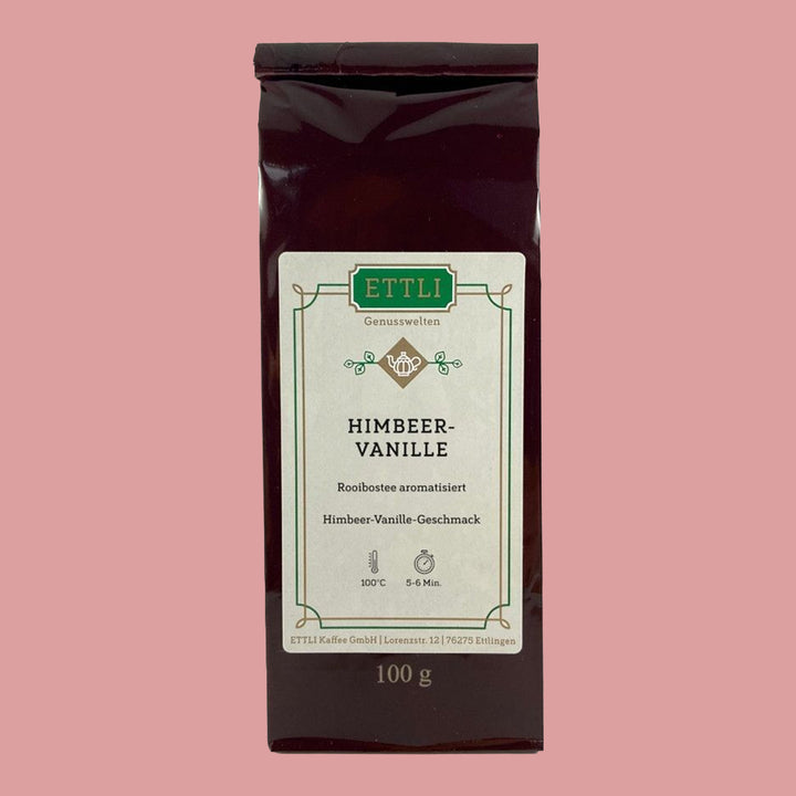 Rooibostee aromatisiert Himbeer-Vanille 100 g
