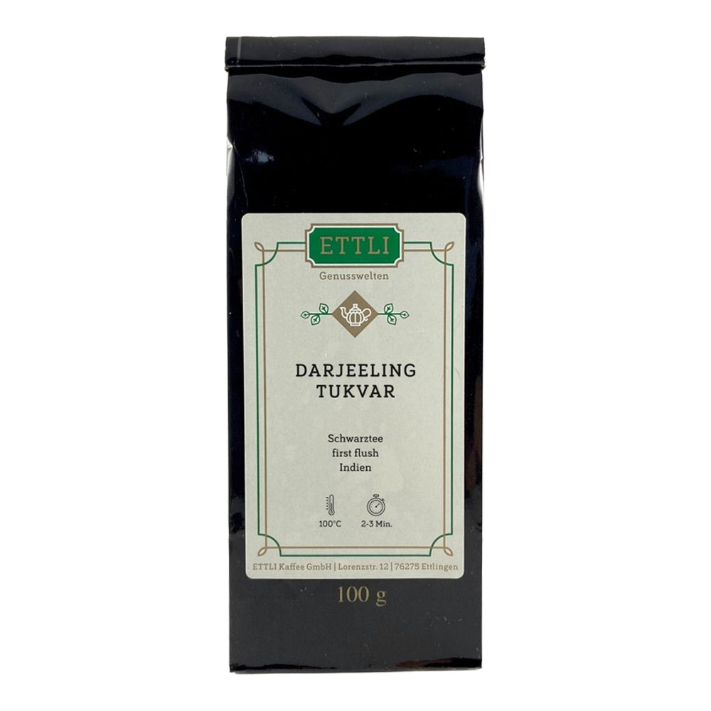 Schwarztee Darjeeling Tukvar first flush 100 g