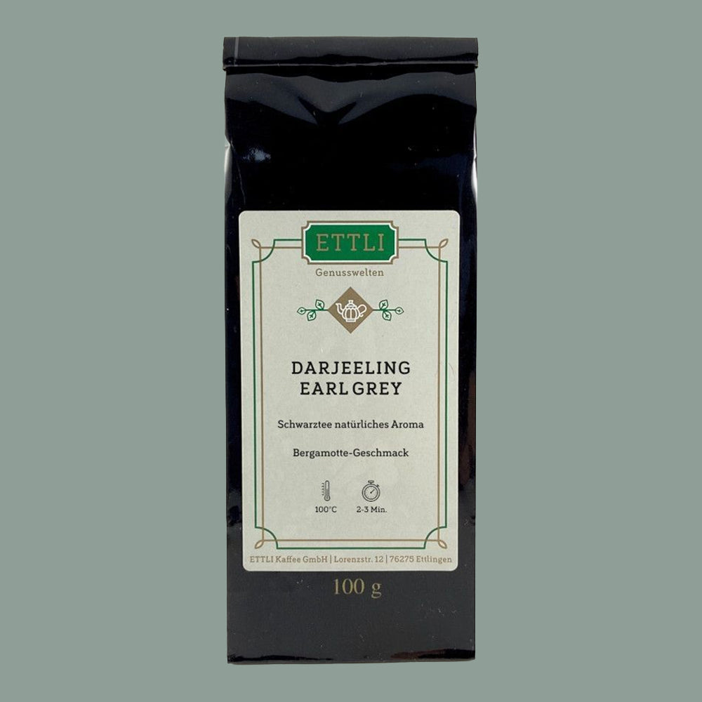 Schwarztee mit natürlichem Aroma - Darjeeling Earl Grey 100 g