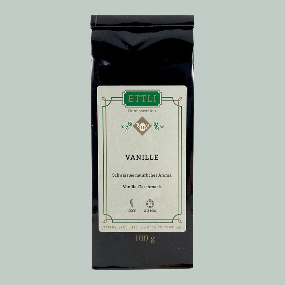 Schwarztee mit natürlichem Aroma - Vanille 100 g