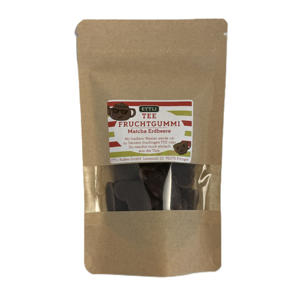 Tee Fruchtgummi - Matcha Erdbeere 80g