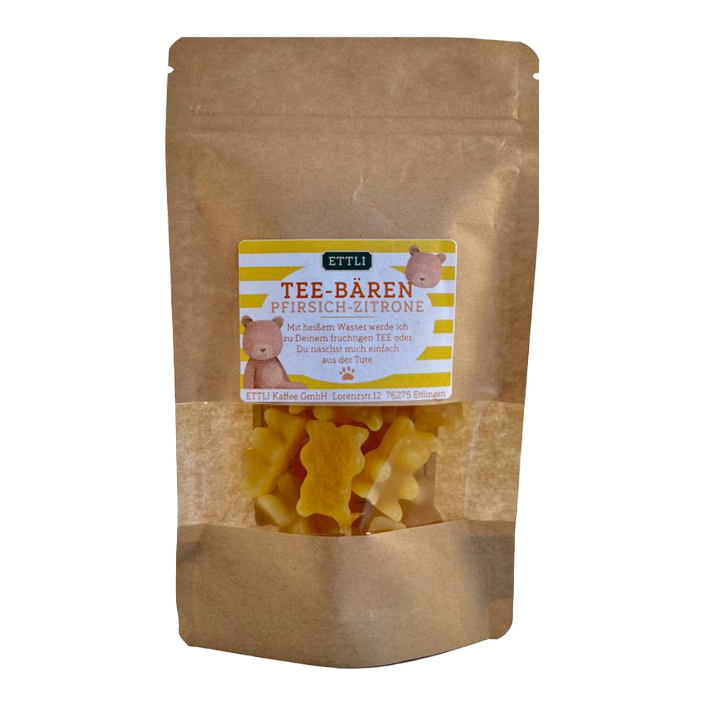 Tee Bären - Pfirsich-Zitrone