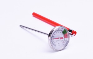 JF Thermometer mit Clip und Schutzhülle (-10 bis 100 Grad)
