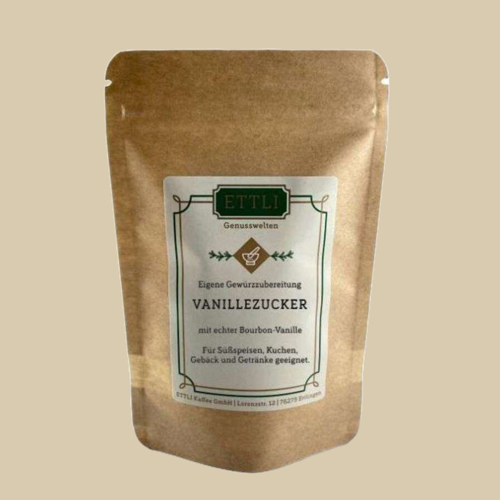 Vanillezucker mit echter Bourbon-Vanille 60 g