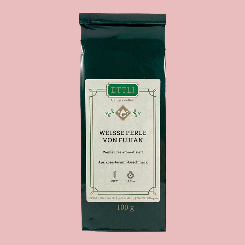 Weißer Tee, aromatisiert - Weiße Perle von Fujian 100 g