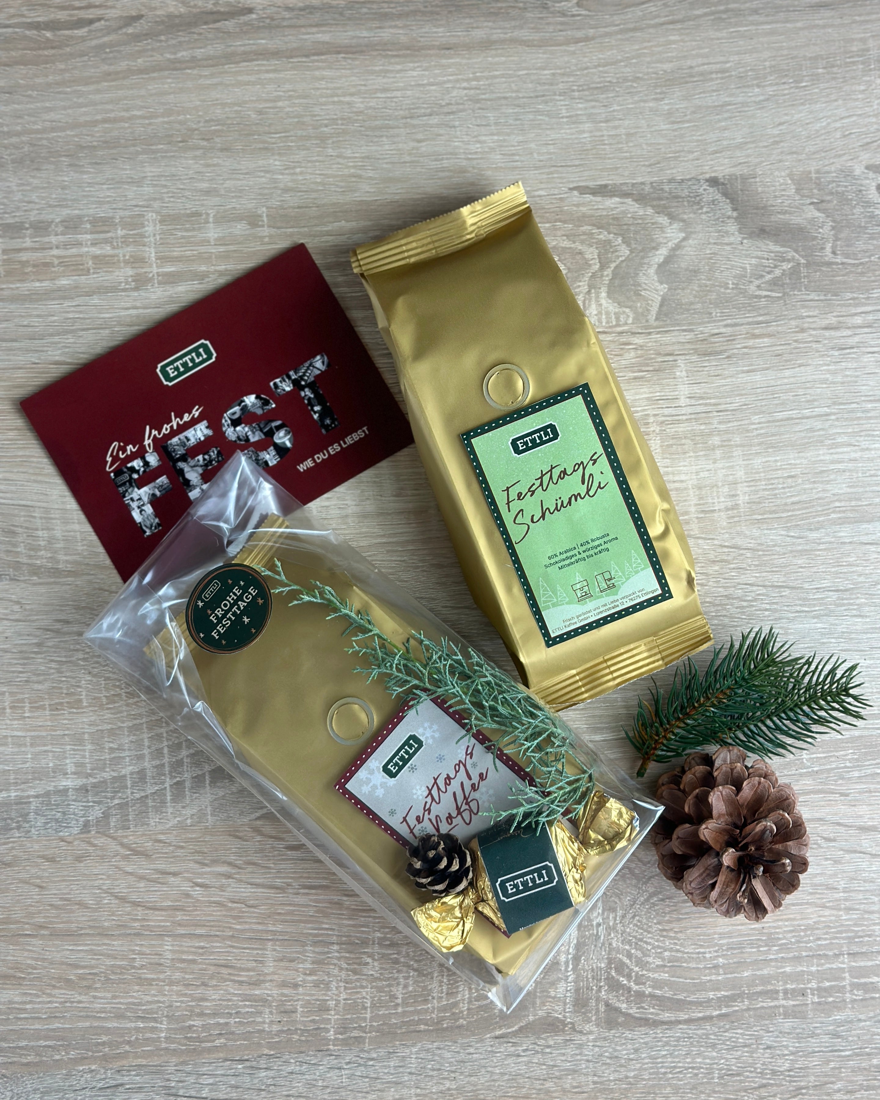 Kaffeepräsent klein "Festtagskaffee"