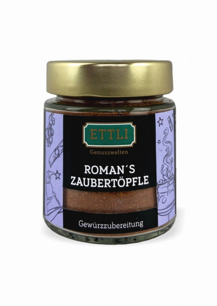 Roman's Zaubertöpfle 70g im Schraubglas
-Gewürzzubereitung-