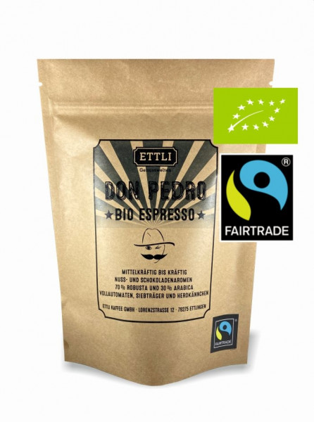 DON PEDRO Bio Fairtrade Espresso