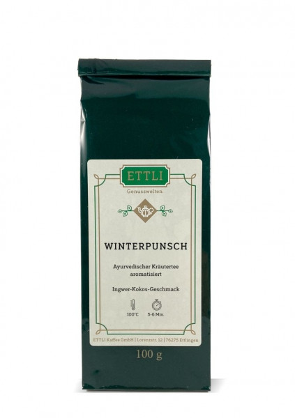 Winterpunsch 100g
-Ayurvedischer Kräutertee aromatisiert-