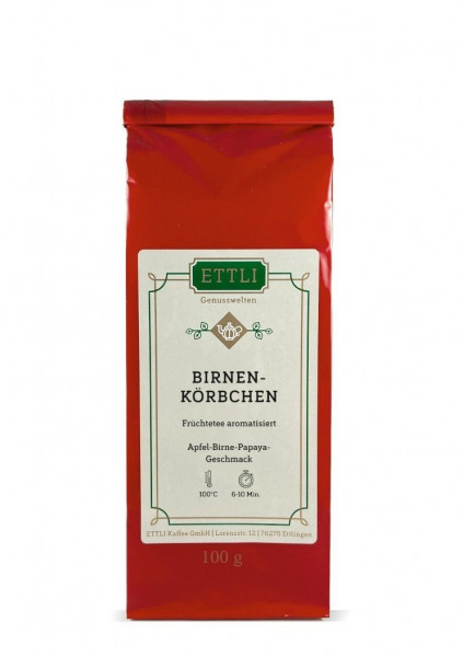 Birnenkörbchen 100g
-Früchtetee aromatisiert-