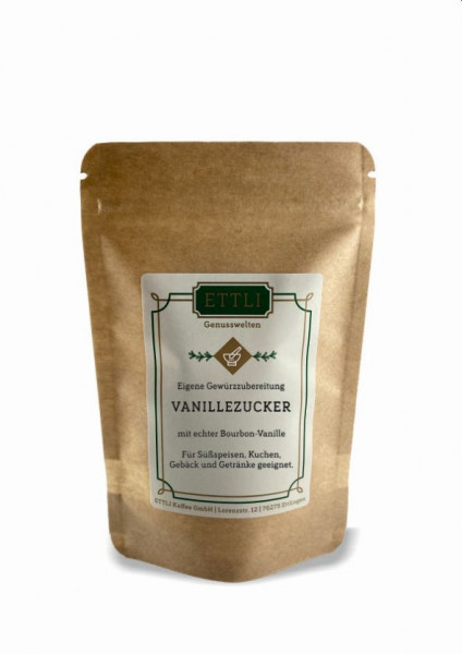 Vanillezucker 60g
-mit echter Bourbon-Vanille-
