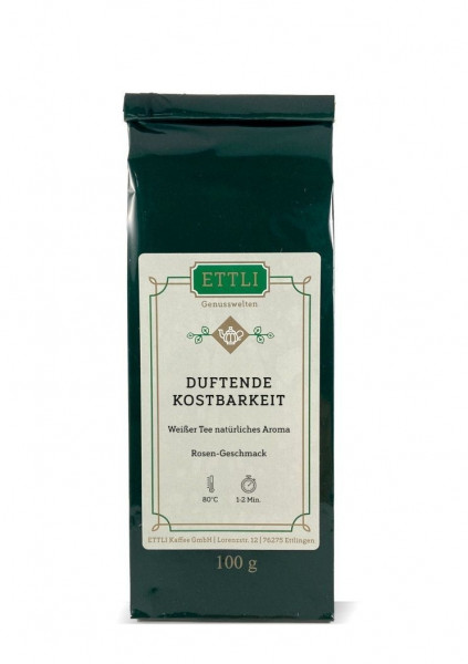 Duftende Kostbarkeit 100g
-Weißer Tee natürliches Aroma-