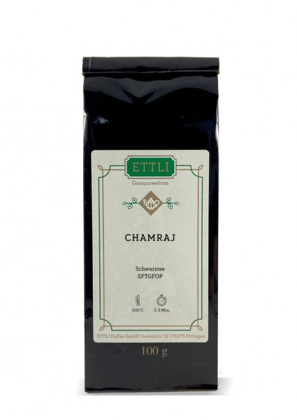 Chamraj 100g
-Schwarztee SFTGFOP- ***ABVERKAUF***